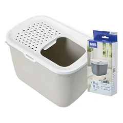Savic kačių tualetas Hop In, Priedas: Bag It Up kraiko dėklo maišeliai, Hop In, 1 x 6 vnt. — 2 nuotrauka