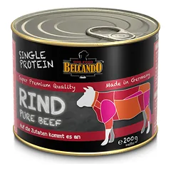 BELCANDO Single Protein Jautiena 200 g šlapias šunų maistas