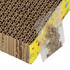 Kačių draskyklė Springos kartoninė 44 cm — 3 nuotrauka