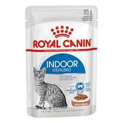 Royal Canin Indoor Sterilised Gravy konservai naminėms sterilizuotoms katėms
