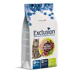 Exclusion ME MONO NOBLE GRAIN sausas pašaras katėms, su vištiena, 1.5kg