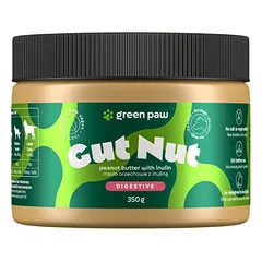 Green Paw Gut Nuts 350g - Žemės riešutų sviestas su inulinu šunims