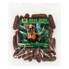 Real Dog antienos dešrelės, skanėstai šunims 500 g