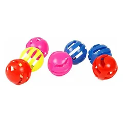 Kamuoliukų rinkinys katėms su varpeliu 3 cm (7 vnt.)
