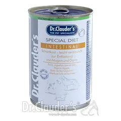 DR. CLAUDER'S Special diet intestinal konservai skrandžio problemų turintiems šunims, 400 g parduotuvėje vetprekes.lt