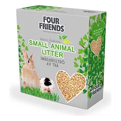 Four Friends Small Animal Litter kraikas smulkiems gyvūnams, graužikams ir kitiems smulkiems gyvūnams, 10 l