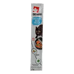 Ontario Stick Salmon & Trout skanėstas katėms, 5g (lašiša, upėtakis) nuotrauka