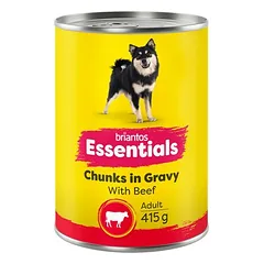 Sparpaket: Briantos Essentials Chunks in Gravy 24 x 415 g