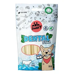 Mr. Bandit Dental Stars Beef dantų lazdelių šunims su jautiena, 70 g