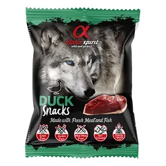 ALPHA SPIRIT SNACKS DOG skanėstai šunims su antiena 50g nuotrauka