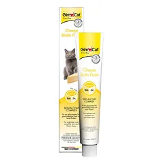 GimCat Cheese Biotin pasta katėms, palaiko optimalią kailio, odos ir nagų būklę, 50 g