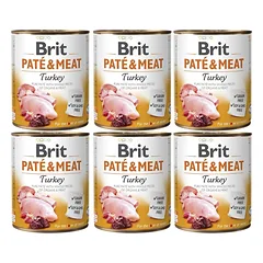 BRIT PATÉ & MEAT – KALAKUTIENA 6x800 g