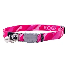 ROGZ FusionCat rožinis antkaklis 11mm 20-31cm