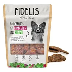 FIDELIS Rinderfilets mit Himbeeeren und Spinat (100g)