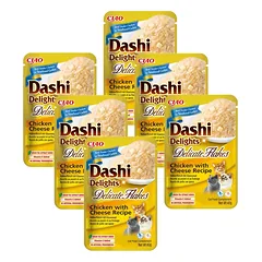 INABA Dashi Delights Delikatesinių dribsnių vištienos su sūriu receptas 6x40g