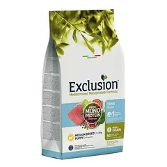 Exclusion Mediterraneo Dog Puppy Tuna Medium Breed 3 kg