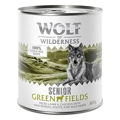 Wolf of Wilderness Senior - Duo-Protein 6 / 24 x 800 g 