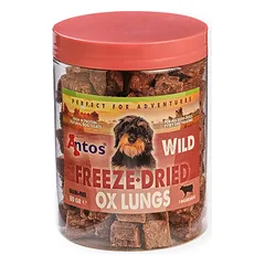 Antos WILD šaltyje džiovinti skanėstai šunims, jaučio plaučiai, 80g