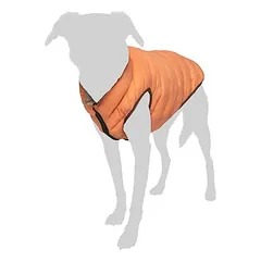 Nomad Tales Bloom Hundemantel Puffer, orange/beige