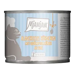 MjAMjAM padaže, drėgnas maistas katėms, ekonominė pakuotė 24 x 185 g — 4 nuotrauka