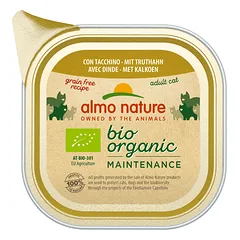 Almo Nature Bio Organic Maintenance kalakutienos paštetas katėms, 85 g