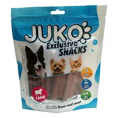 JUKO skanėstas Snacks Lamb pressed stick ėrienos lazdelės, 250 g