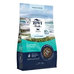 Ziwi Peak Steam&Dried Cat Wild South Pacific Fish sausas pašaras katėms 2,2 kg