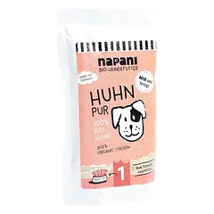 napani gryna vištiena 150 g, drėgnas maistas šunims