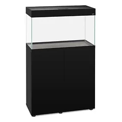 Opti Set 125 spintelė stačiakampė, juoda, 81x36x80 cm — 3 nuotrauka