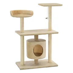 Prolenta Premium draskyklė katėms Sophie-Manon, 70 x 45 x 95 cm, pilka, poliesteris: 100 % — 3 nuotrauka