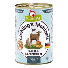 GranataPet Liebling's Mahlzeit drėgnas maistas šunims 6 x 400 g — 5 nuotrauka