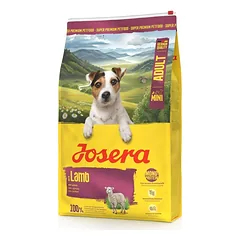 JOSERA Lamb Adult Mini 10 kg vienos rūšies baltymų maistas mažoms šunims + 2x900 g maisto NEMOKAMAI