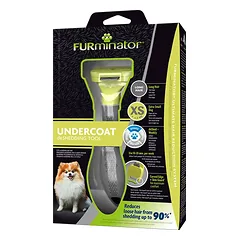 FURminator deShedding šukos ilgaplaukiams šunims XS