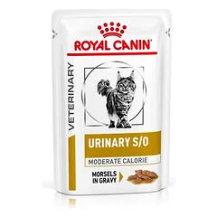 Royal Canin Veterinary Feline Urinary S/O Moderate Calorie in Soße