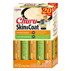 Churu Cat Skin & Coat Chicken Variety (20x14 g) 280 g