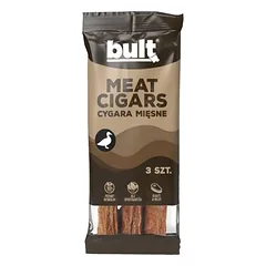 BULT cigarai šunims, natūralūs kramtomieji skanėstai 3 vnt., Ožka — 3 nuotrauka