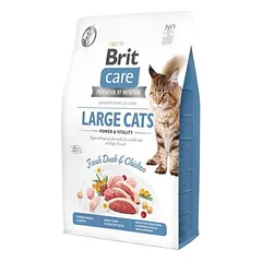 Brit Care Cat Large Cats Power & Vitality, sausas maistas katėms