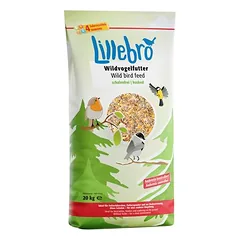 Lillebro lukštentas lesalas laukiniams paukščiams, 20 kg — 3 nuotrauka