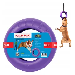 Dresiravimo žiedas šunims PULLER MAXI 30 cm – idealus didelėms ir vidutinėms veislėms