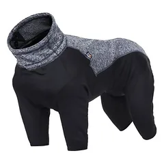 Rukka Pets Fleece-Overall Subrima schwarz