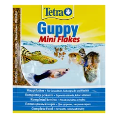 Tetra Guppy Mini Flakes pašaras žuvims, 12 g