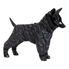 PAIKKA Hunde Overall "Winter Suit" schwarz