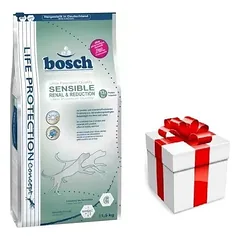 BOSCH Sensible Renal & Reduction - sausas ėdalas suaugusiems šunims 11,5 kg + STAIGMENA ŠUNIUI