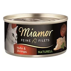 Miamor Feine Filets Natur konservai, drėgnas maistas katėms 24 x 80 g — 4 nuotrauka