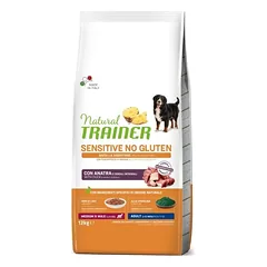 Natural Trainer Sensitive Medium/Maxi Adult Duck sausas pašaras šunims