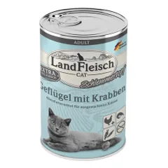 LandFleisch konservai katėms su paukštiena ir krabų mėsa, 400 g photo