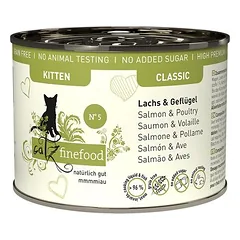 catz finefood Kitten konservai, drėgnas maistas kačiukams — 3 nuotrauka