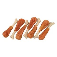 Ontario Chicken Jerky & Calcium Bone skanėstas šunims, vištienos džiovinys su kalcio kauliuku, 70 g — 3 nuotrauka