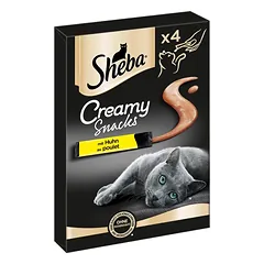 SHEBA Kreminė vištiena 4x12g