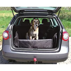 Automobilio bagažinės uždangalas, juodas, 164x125 cm — 1 nuotrauka